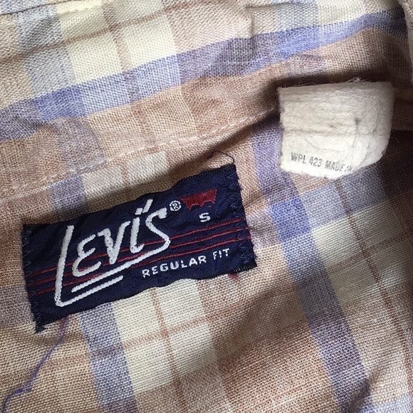 Vintage Levi’s regular fit small flannel style - Picture 10 of 10